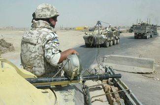 Украинский миротворческий контингент в Ираке. Октябрь 2004-го