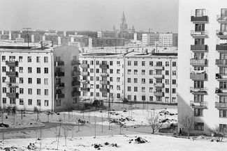 Новый микрорайон в Москве, 1 февраля 1964 года