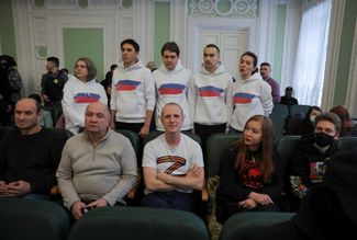 Посетители последнего заседания суда по делу Дарьи Треповой