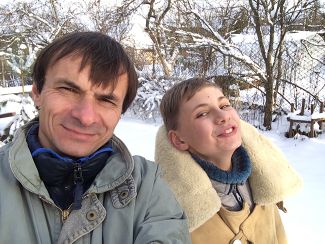 Дмитрий Тимашков с сыном Семеном<br>