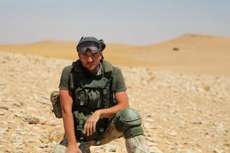Кирилл Радченко в Сирии, точная дата съемки неизвестна
