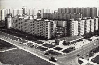 Площадка перед универмагом «Белград», 1980-е