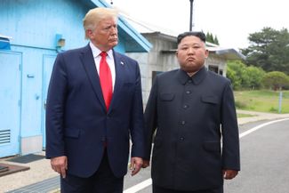 Встреча Дональда Трампа и Ким Чен Ына. 2019 год