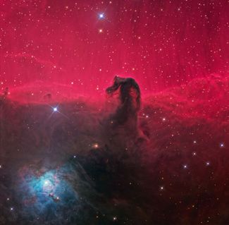 Шестое место: Туманность Конская голова в созвездии Ориона