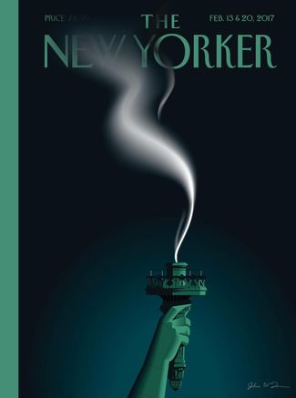 The New Yorker: Потухший факел статуи Свободы