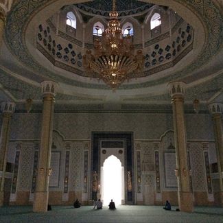 Внутри усть-каменогорской городской мечети