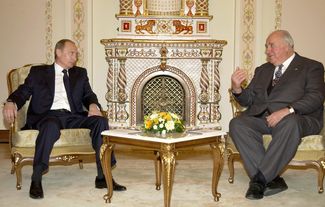 С Владимиром Путиным в Москве. Март 2005 года