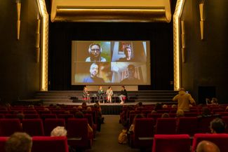 Дискуссия «Бойкот российского кино — украинский взгляд» на фестивале «goEast», 23 апреля 2022