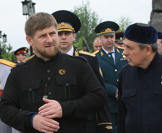 Ramzan Kadyrov and Dukuvakha Abdurakhmanov