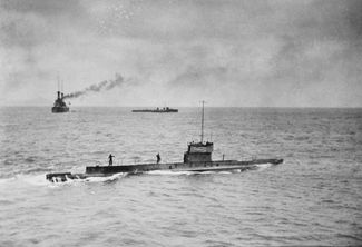 Подводная лодка AE1, 9 сентября 1914 года