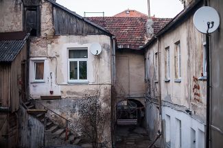 Один из сохранившихся дворов вильнюсского гетто
