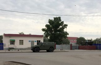 Воинская часть Нацгвардии Казахстана через два дня после нападения