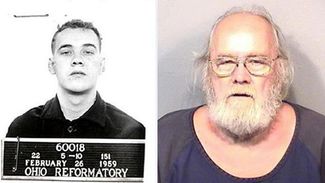 Фрэнк Фрэшуотерс в Мэнсфилдской тюрьме в 1959 году и после задержания в 2015-м