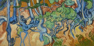 Ван Гог. «Корни деревьев». 1890 год