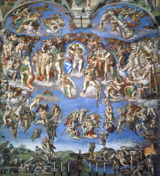 Микеланджело. Страшный суд. 1537–1541