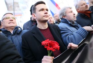 Илья Яшин, друг Бориса Немцова и один из лидеров партии «Парнас»