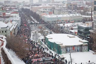 The “March Against Scoundrels.” January 13, 2013. Moscow