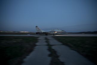 Ночной полет МиГ-29