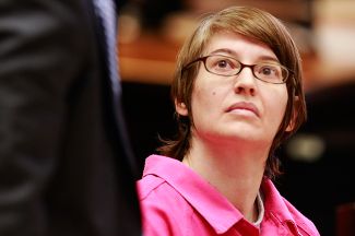 46-летняя Анна Стабблфилд в суде, 15 января 2016 года