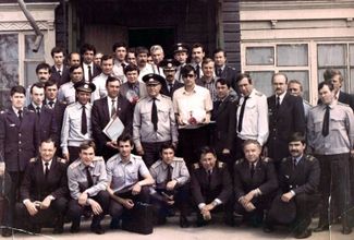Летный отряд, в котором работал Алимурадов, 1980-е