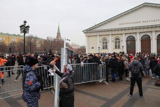 The line to Red Square. March 18, 2024. 